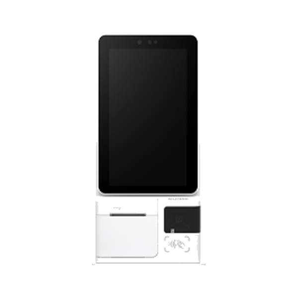 Illustrative self-service payment kiosk hardware